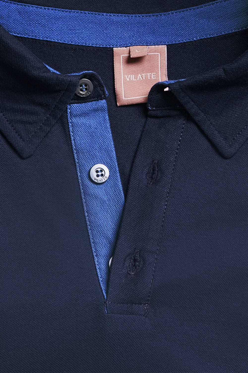 картинка Поло мужское темно-синий от магазина Одежда+