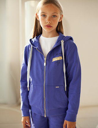 картинка Джемпер для девочки лаванда магазин Одежда+ являющийся официальным дистрибьютором в России 
